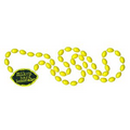 Custom Lemon Shaped Beads with Custom Medallion